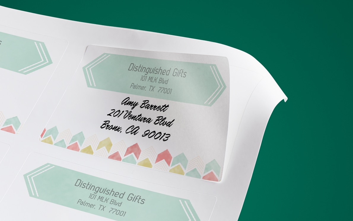 Vistaprint labels shop