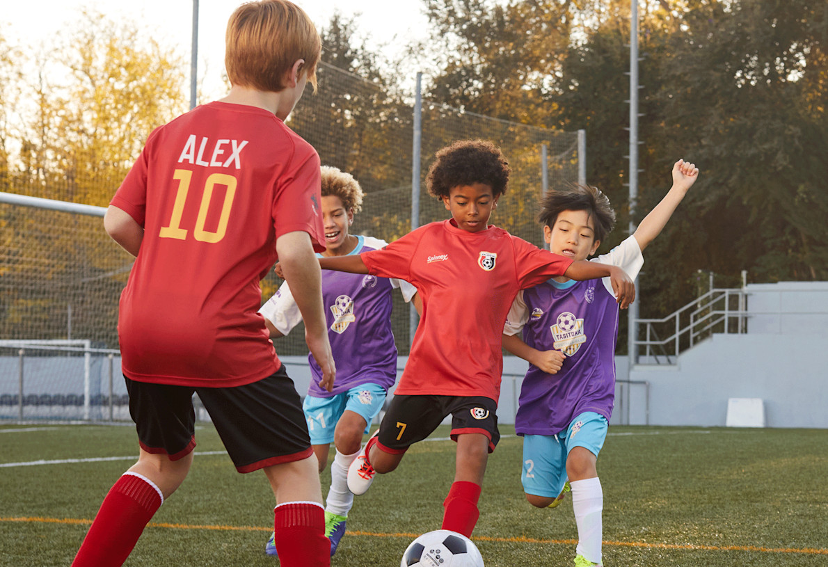 Custom kids' soccer personalized teamwear| Vistaprint