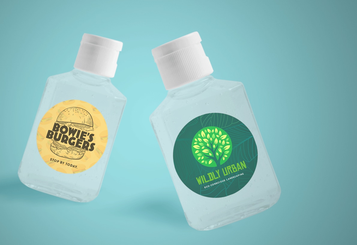 Personalized hand shop sanitizer