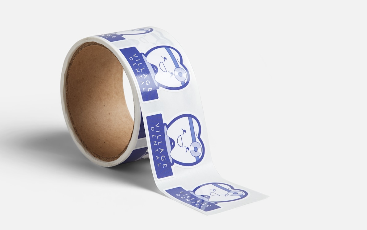Die Cut Roll Labels 6