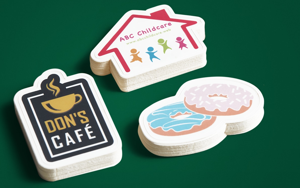 Die cut custom stickers sale