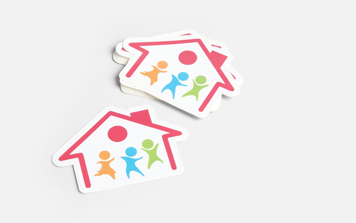 DOUBLE DIE CUT STICKERS + FREE SHIPPING