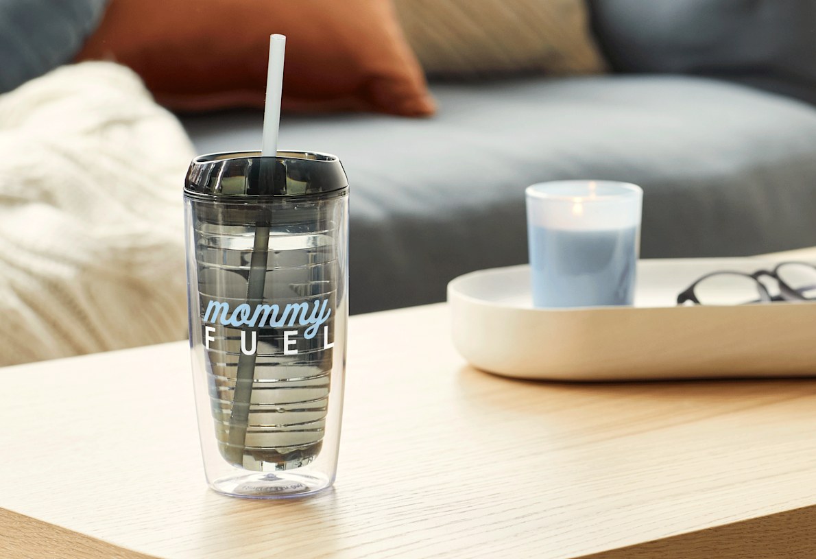Double-Wall Tumbler with Straw – 16 oz. 4