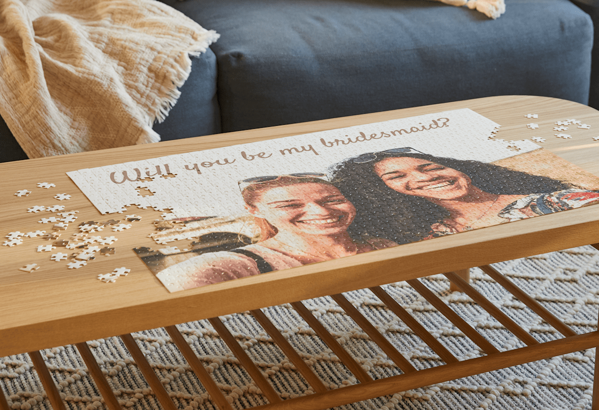 Personalized 25 Pc Horizontal Pet Photo Puzzle