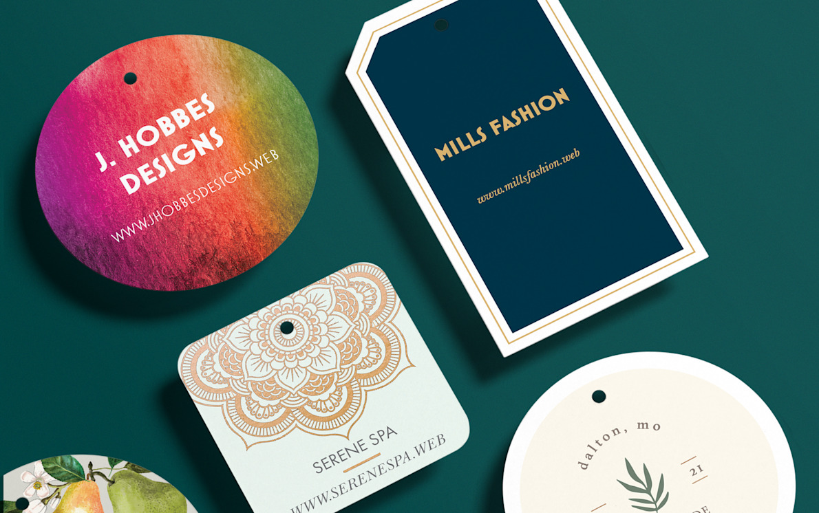 Custom luggage 2025 tags vistaprint