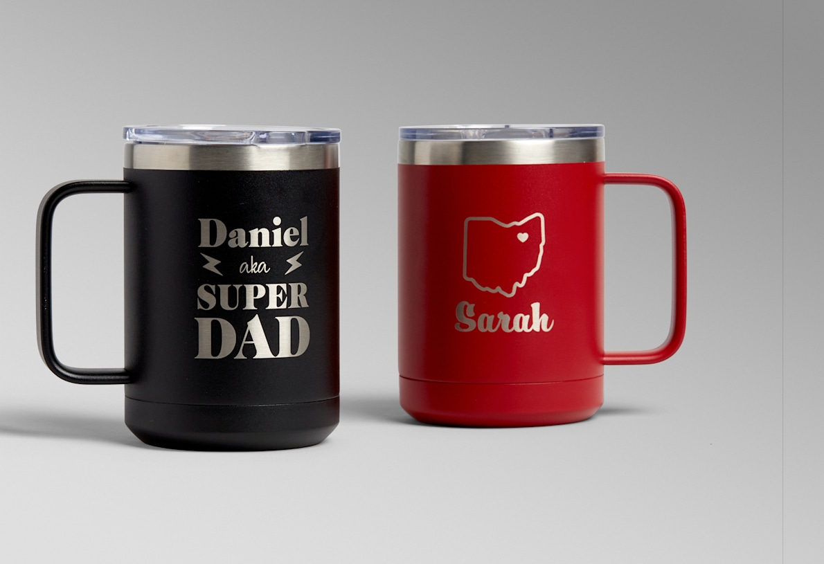 Personalized Travel Coffee Mugs