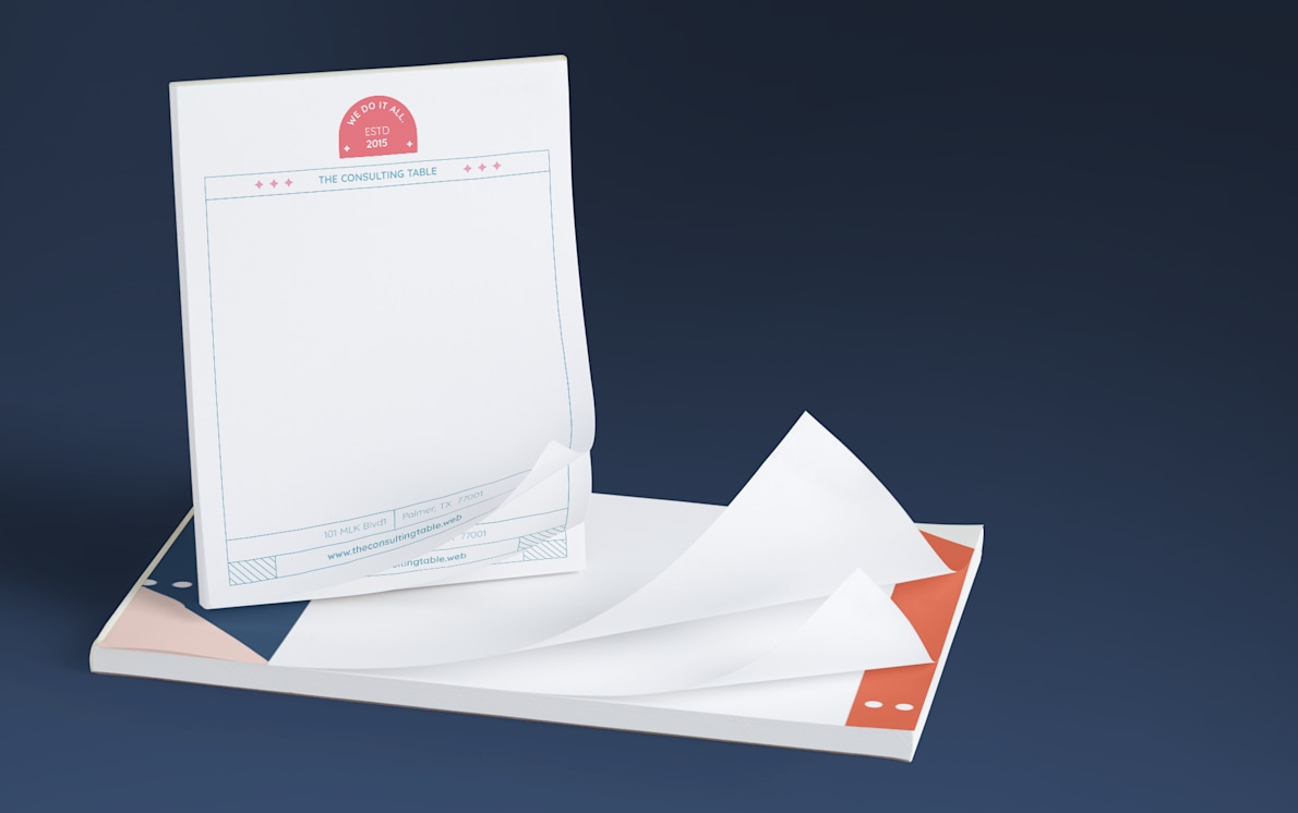 Custom Notepads, Personalized Notepad Printing | VistaPrint