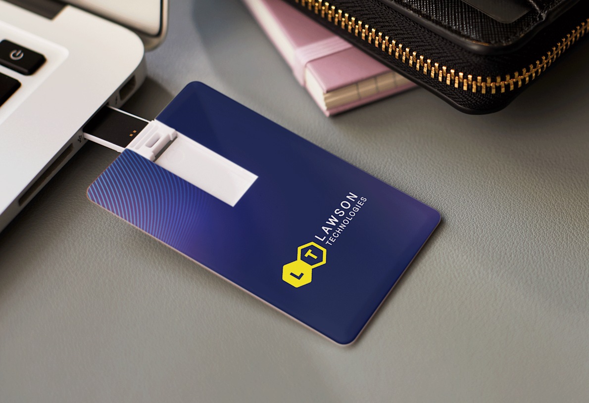 Slim Card USB Flash Drive | VistaPrint
