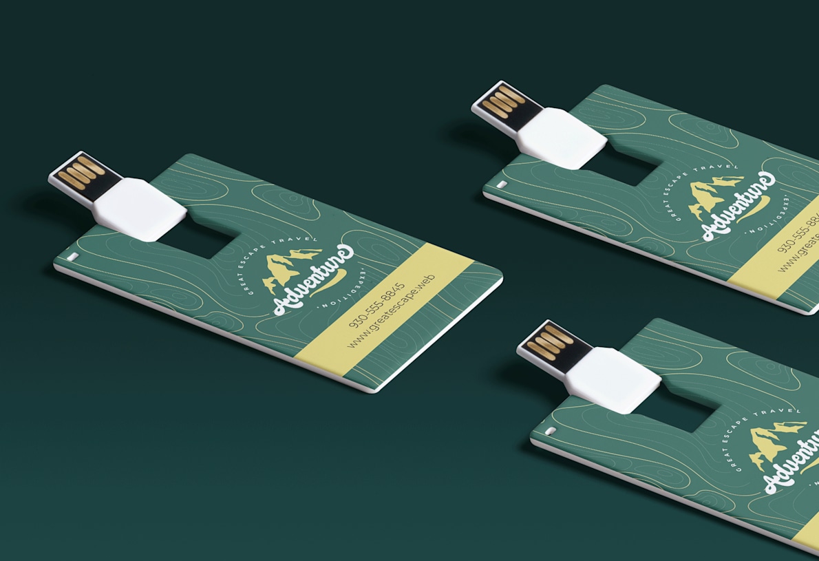 Slim Card USB Flash Drive | VistaPrint