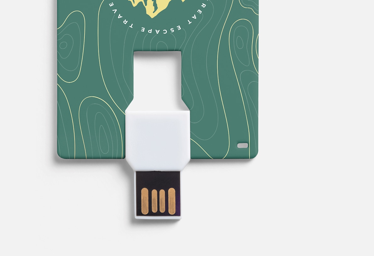 Slim Card USB Flash Drive | VistaPrint