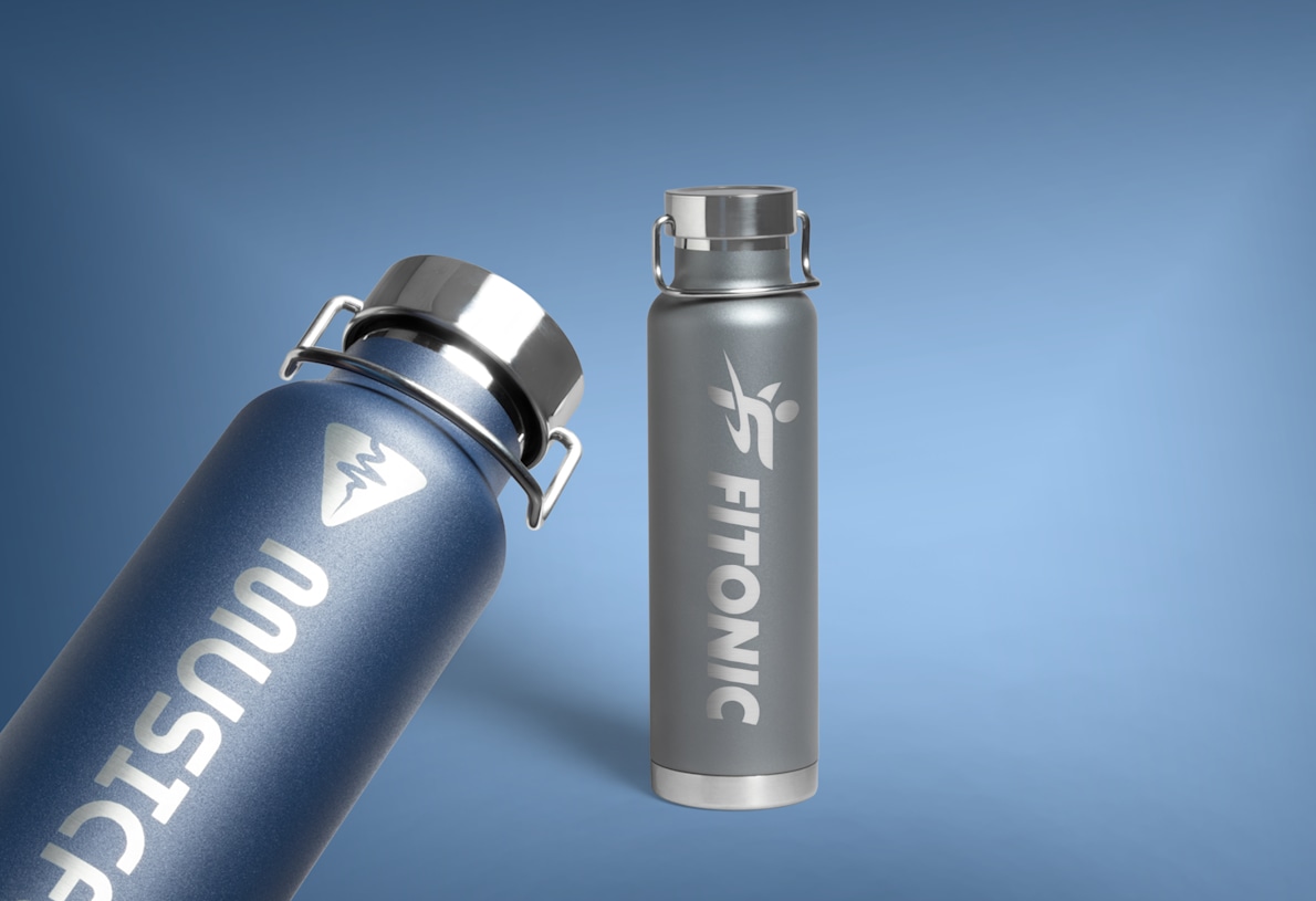 Custom Water Bottles - 16 oz. Stainless Steel Bottle