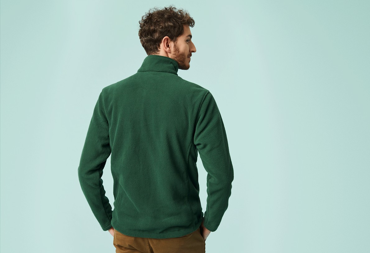 Port authority mens fleece jacket sales