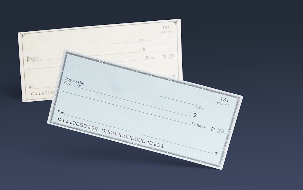 Vistaprint checks sale