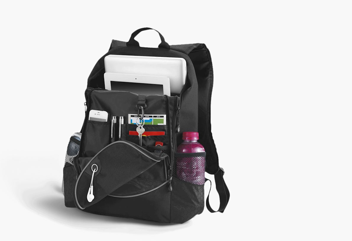 Custom Graphite Slim 15 Computer Backpack - Design Backpacks Online at