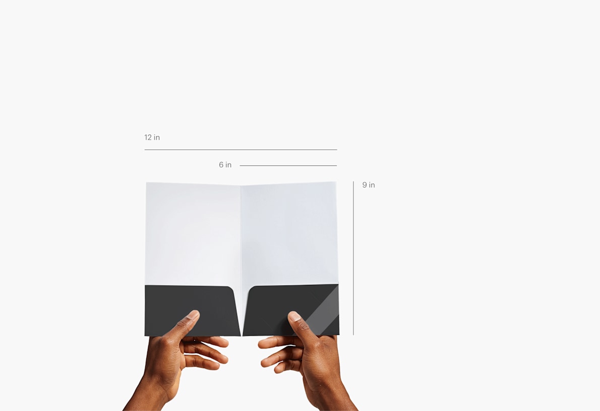 Custom Folders Presentation Folders with Logo VistaPrint