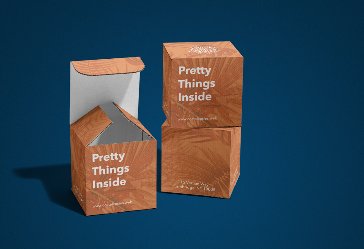 Pretty shipping boxes online