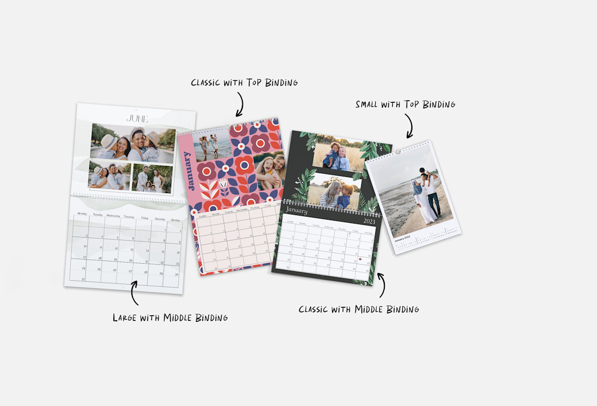 Custom Wall Calendars, Photo Wall Calendars 2025 VistaPrint