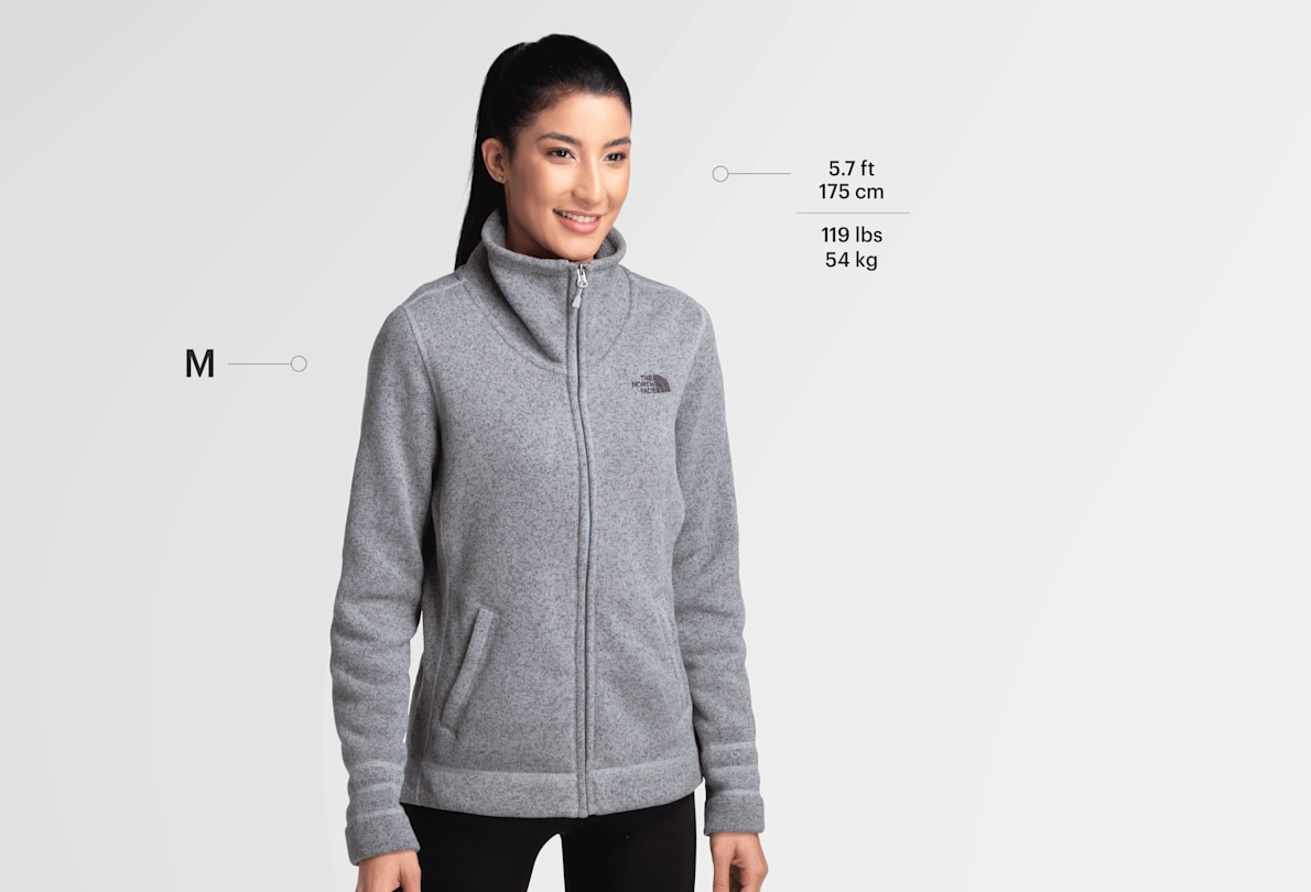 White and grey north face fleece new arrivals