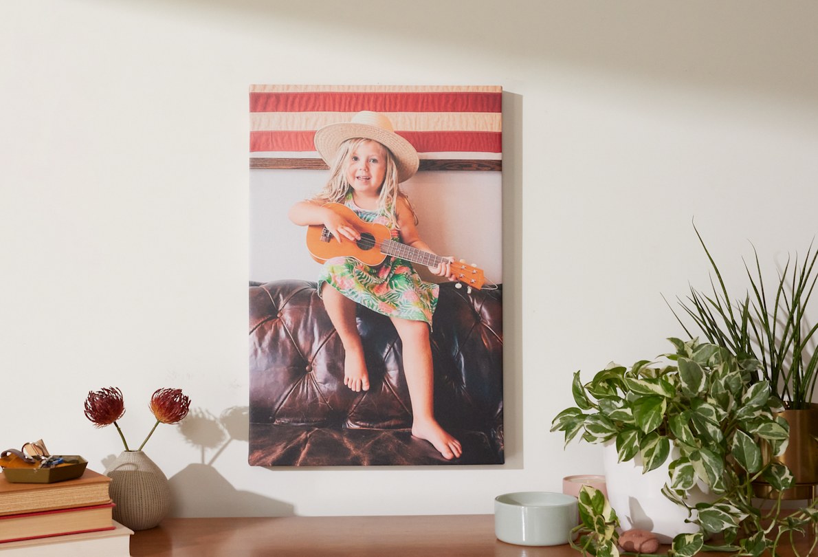 custom canvas prints with photo