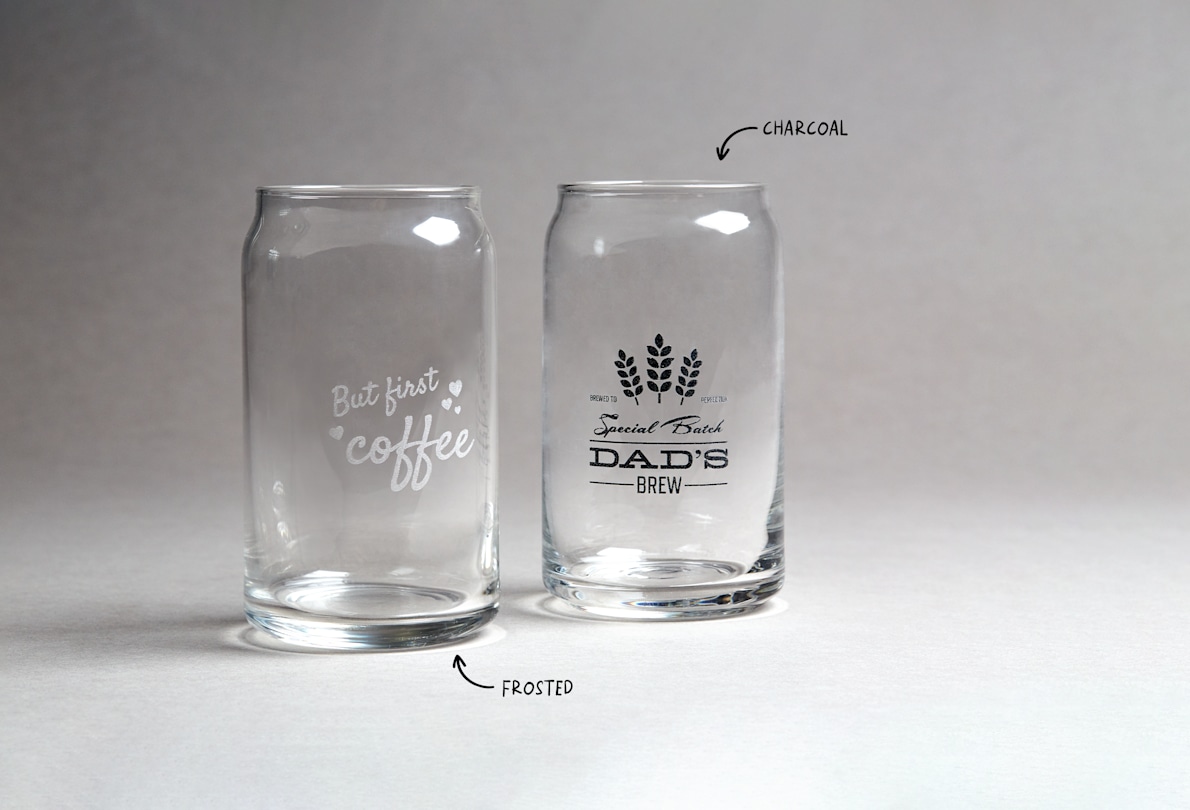 Etched Can Glasses 3