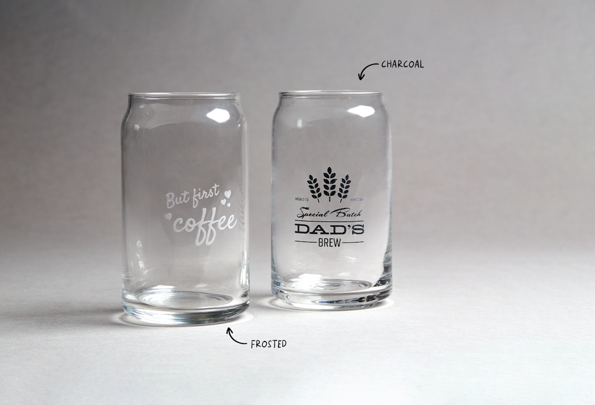 Personalized Pint Glass - Design: CUSTOM - Everything Etched