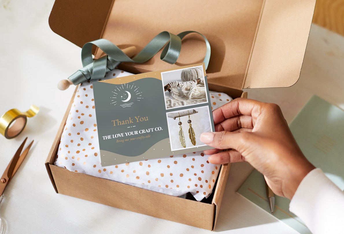 Card packaging on sale