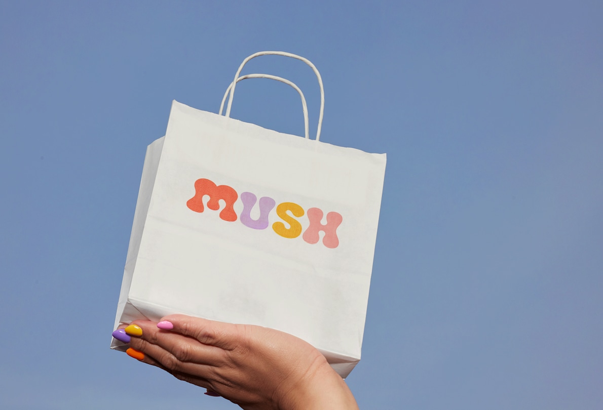 Cheap paper online bags with logo