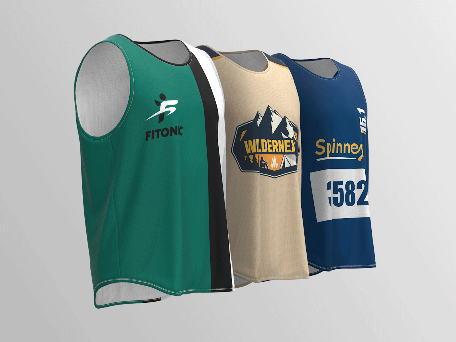 Design Custom Summer Sports Tank Tops