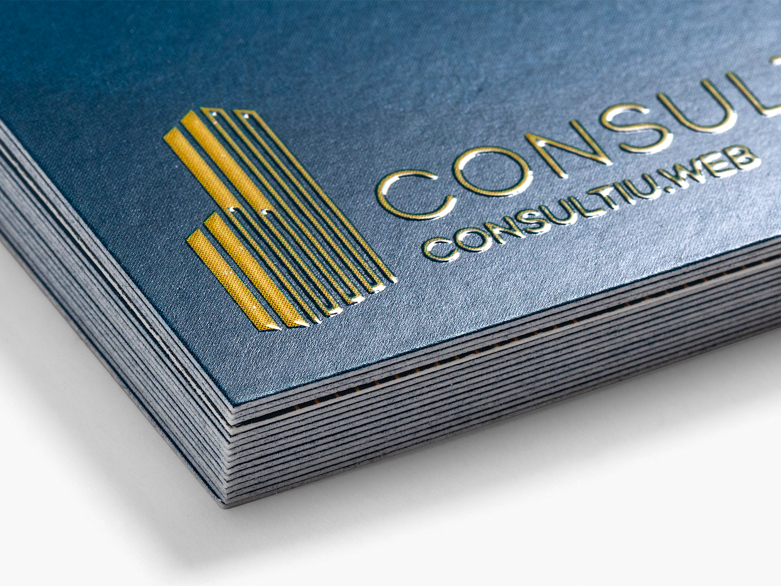 Embossed Gloss Business Cards