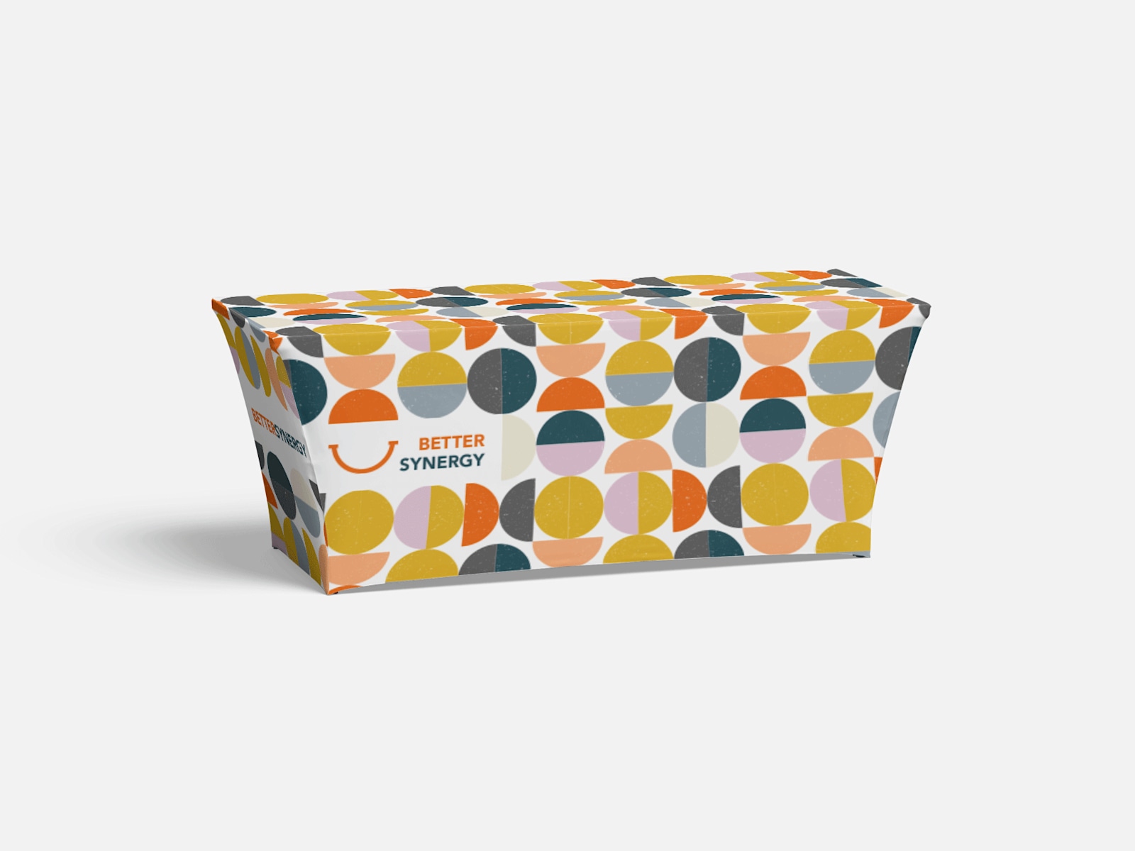 A Stretchable Tablecloth promoting a business 
