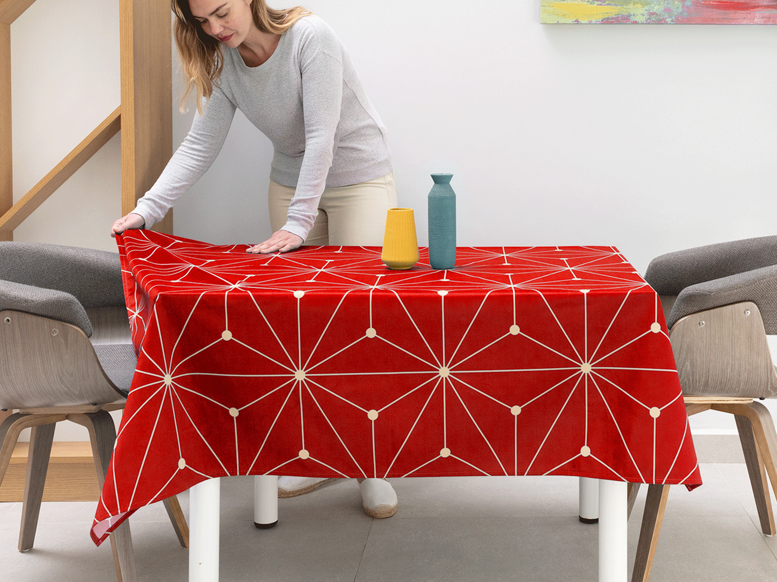 The Coloring Table - Colorable Birthday Tablecloth - Rectangle