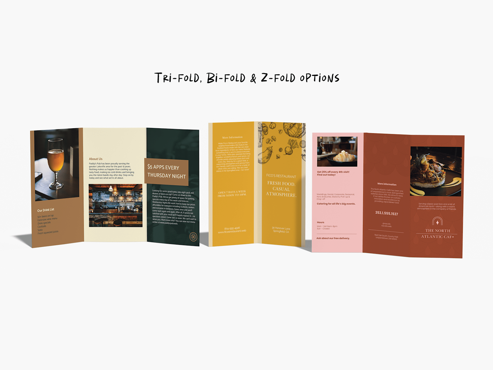 Tri-Fold Brochures - Tight Designs & Printing Service of Florida