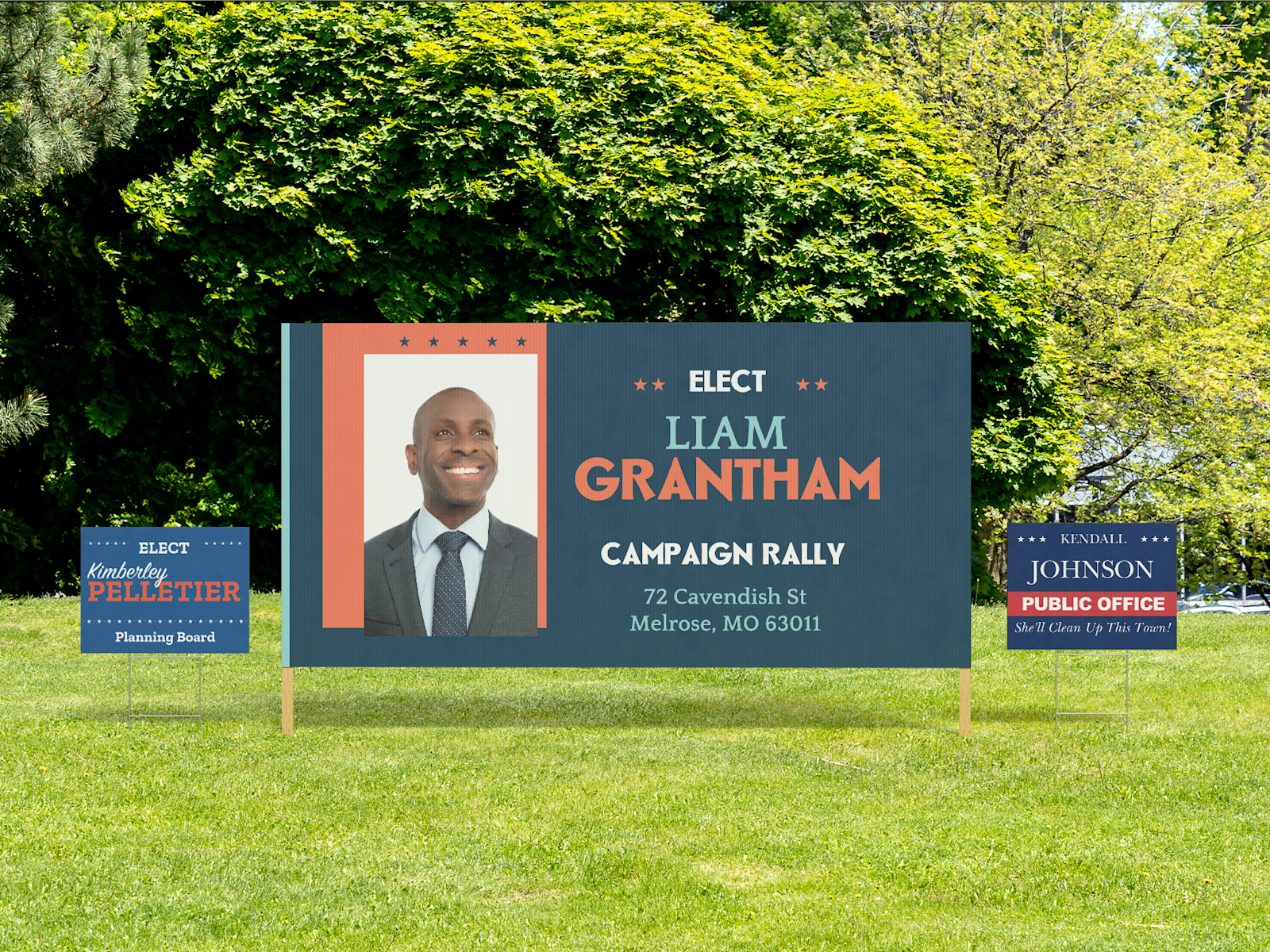 Yard banners sales