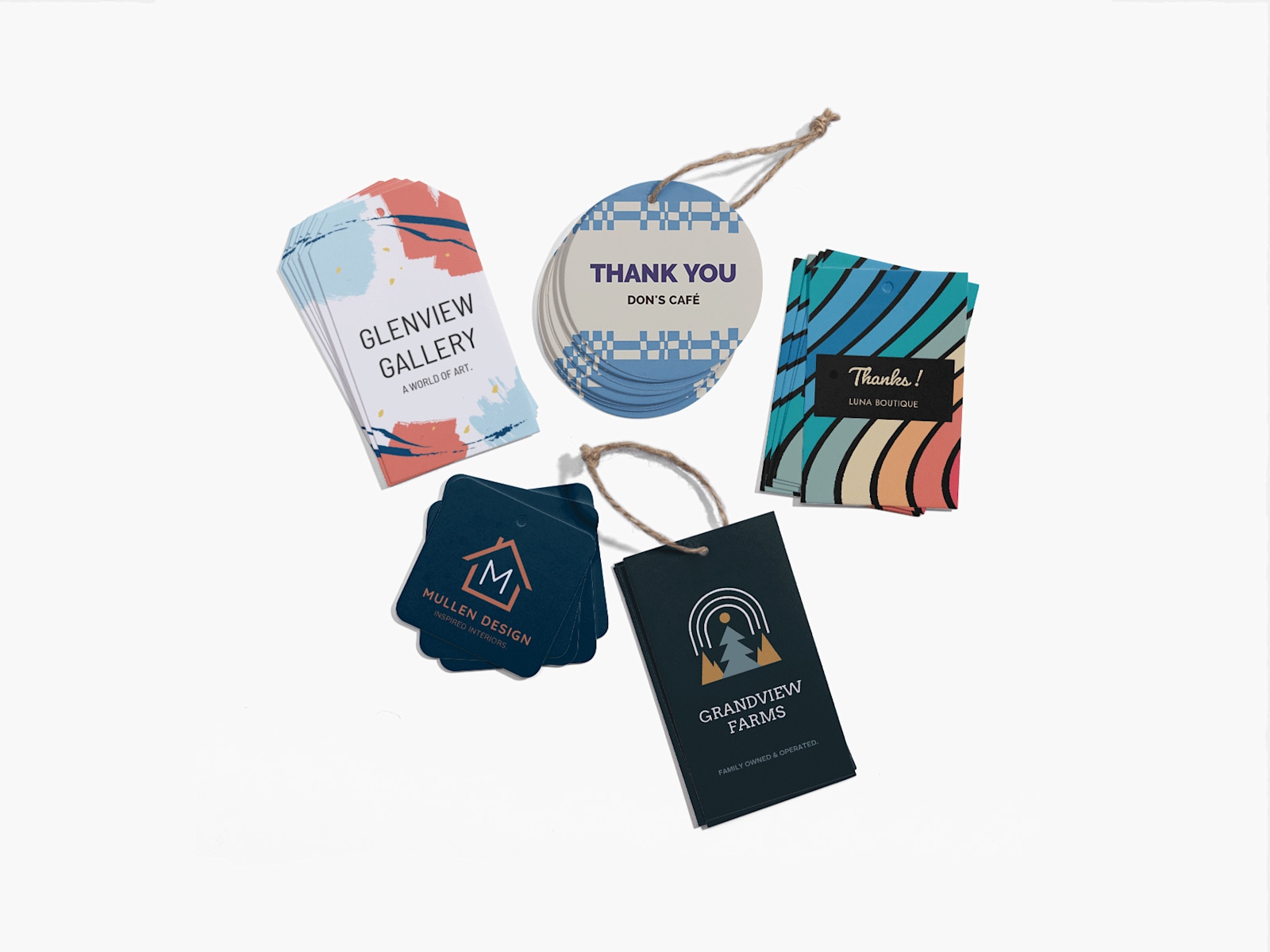 Custom Hang Tags Clothing Tags Product Tags VistaPrint