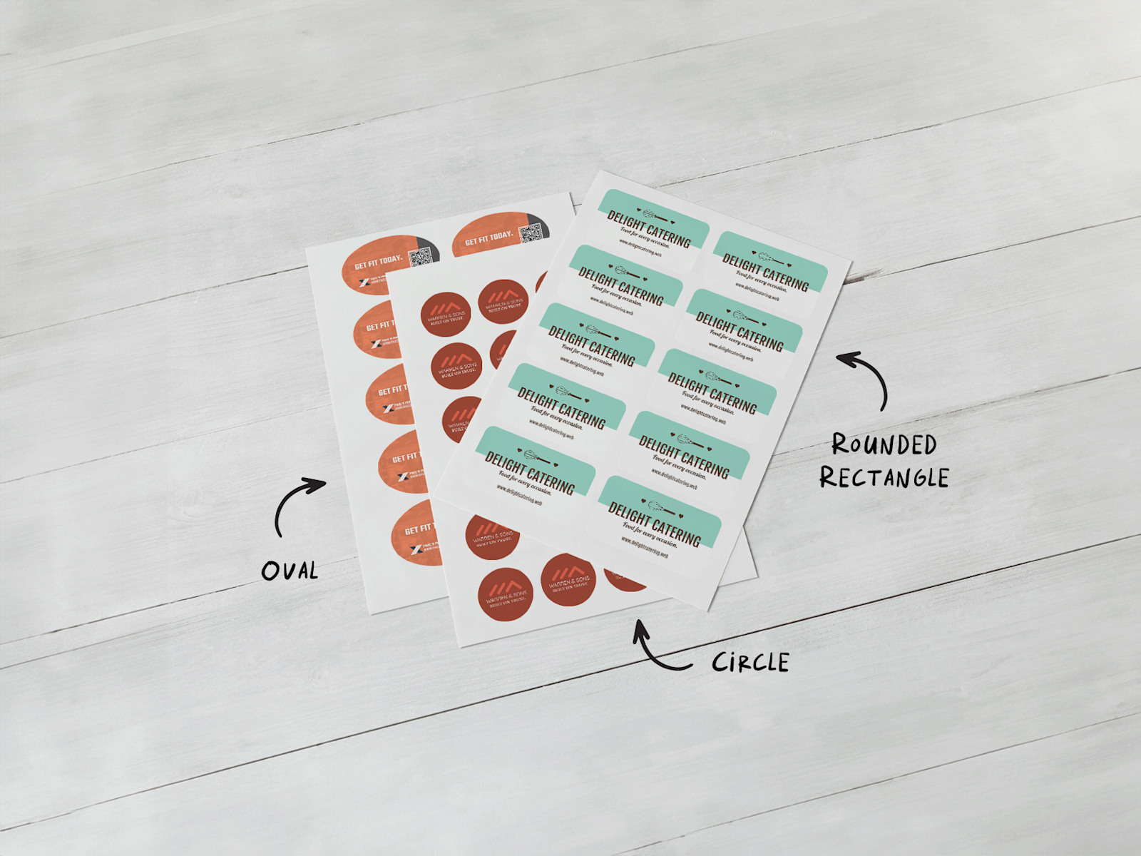 Labels stickers on sale
