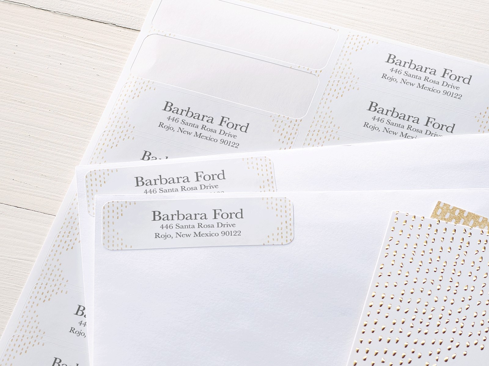 Return Address Labels 5