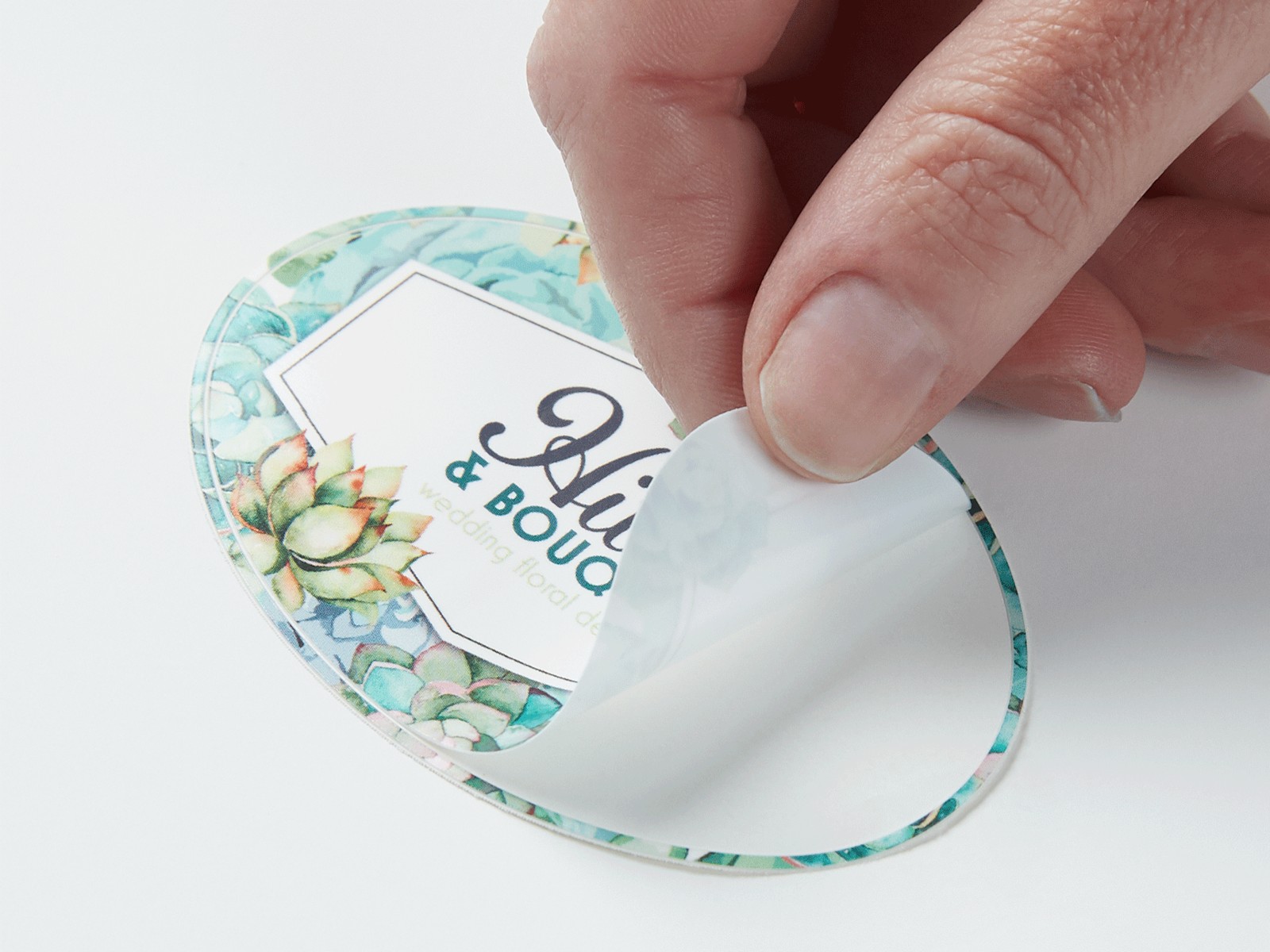 Oval Stickers 2
