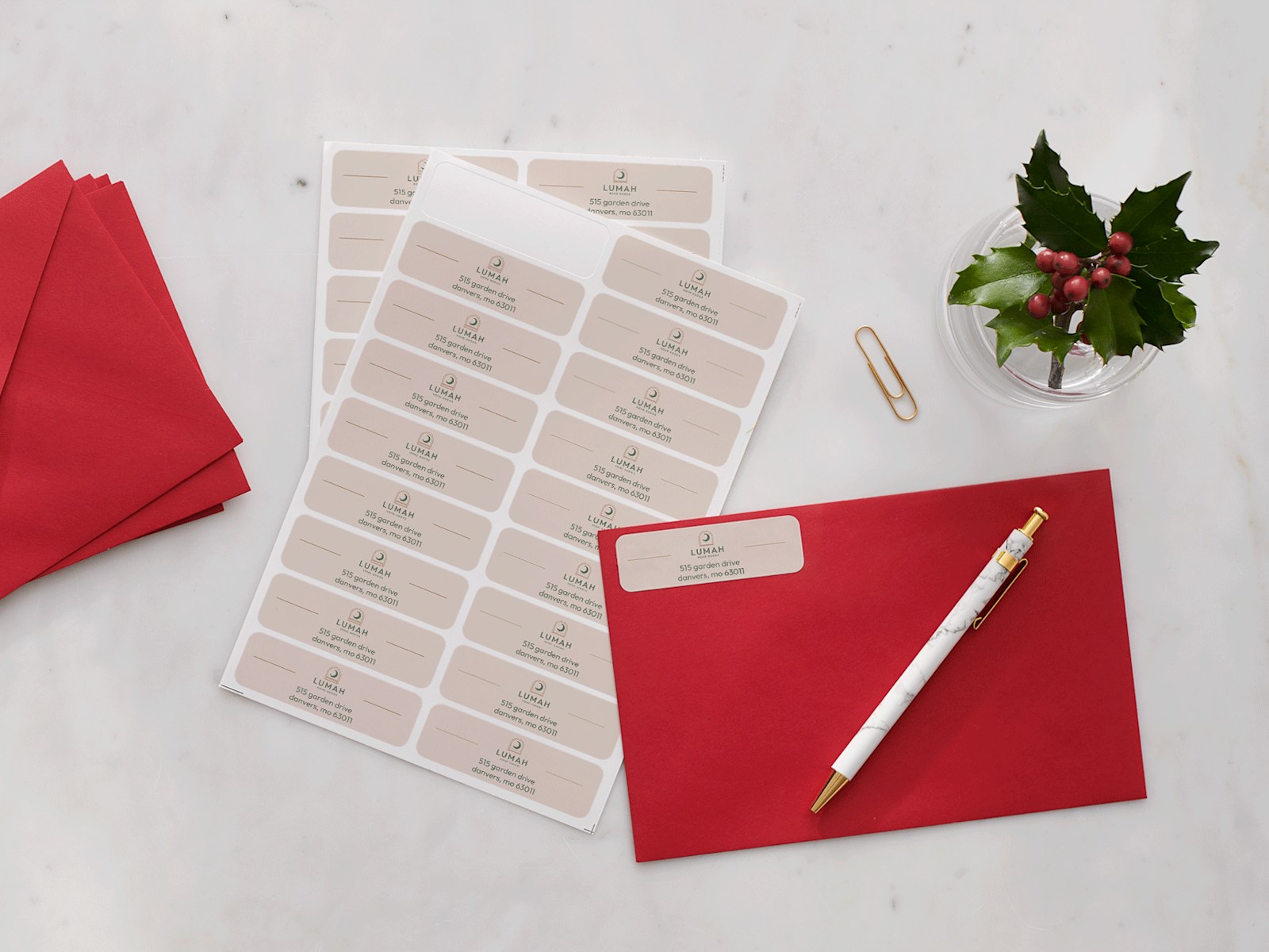 Return Address Labels 2