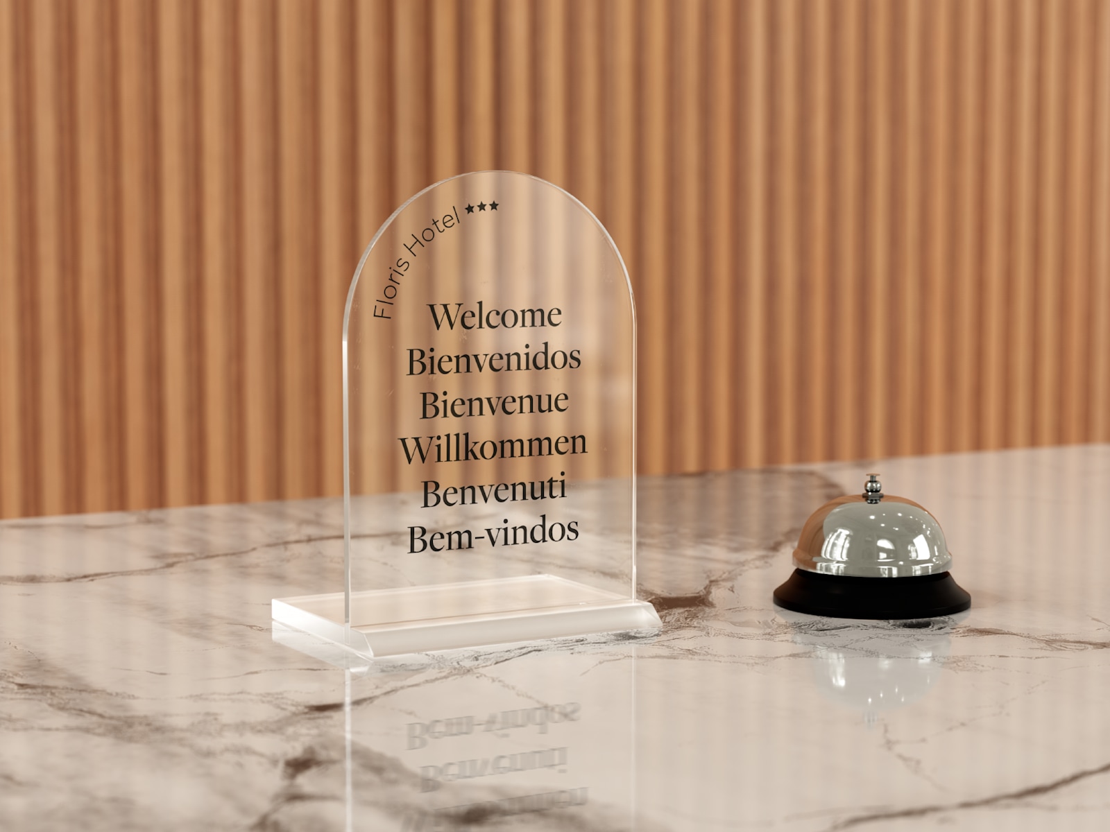Acrylic Table Signs 4