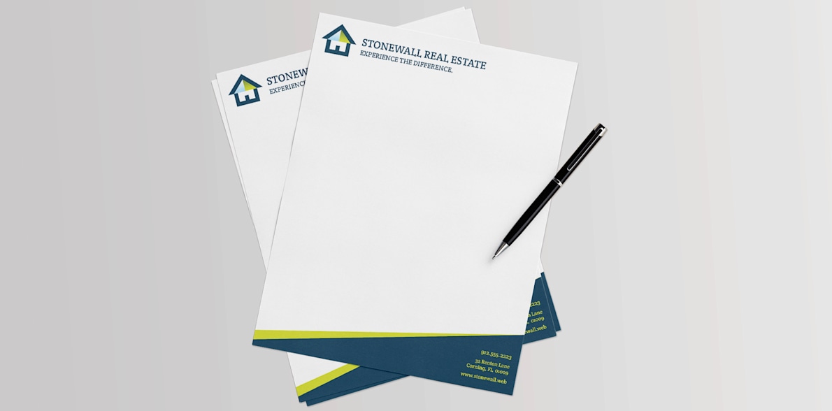 company letterhead