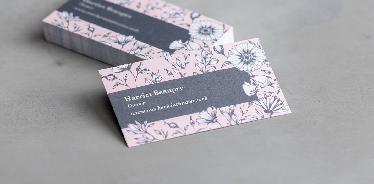 Business clearance cards recycled