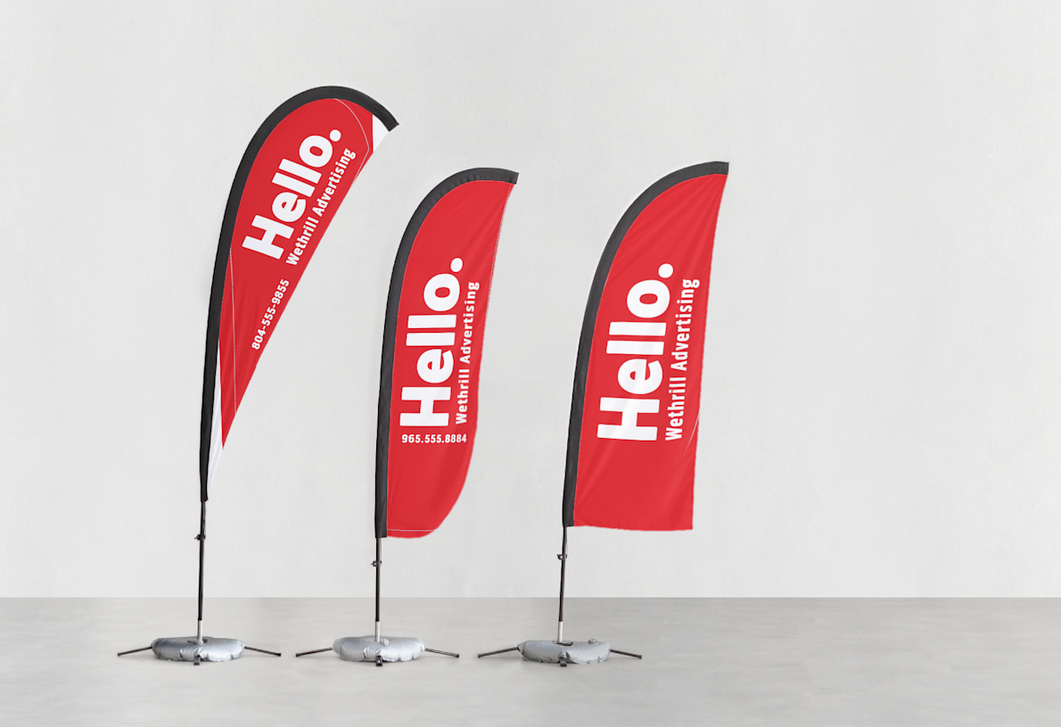 Custom Flags Fabric Only VistaPrint