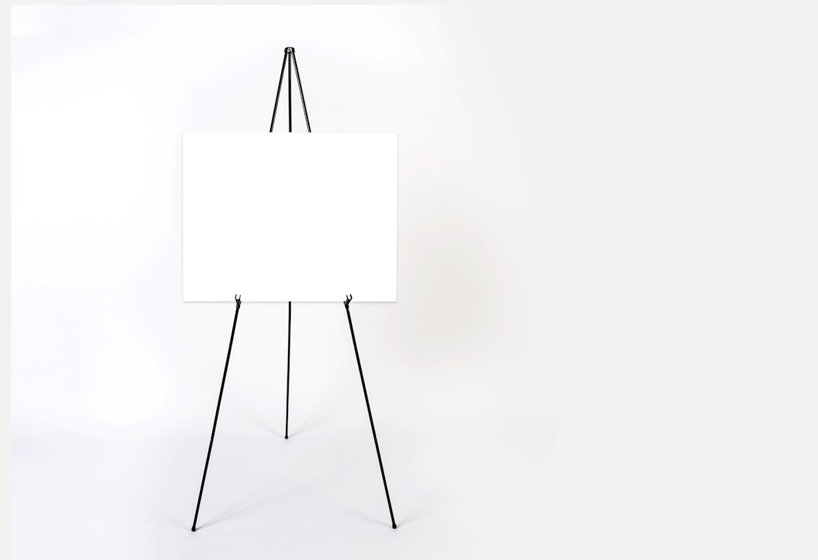 Sign Holder - Standing Easel