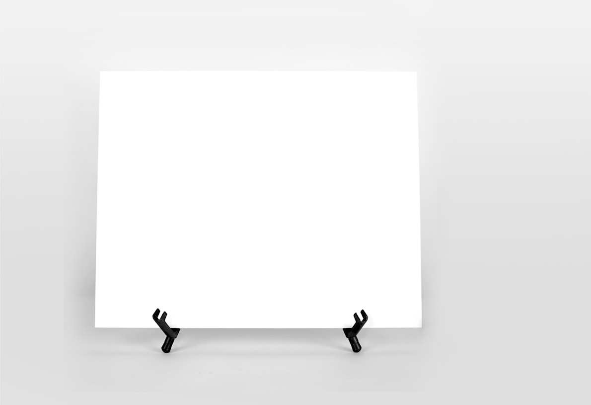 Now Hiring Table Top Easel Display - Sign 