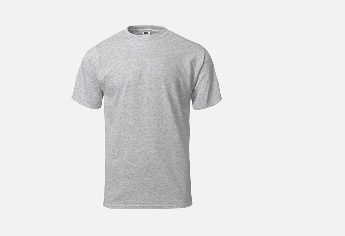 Tee shirt homme clearance fruit of the loom