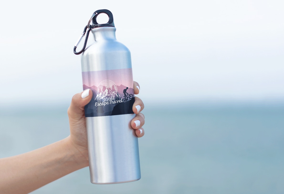 26 oz. Water Bottle – Aluminum Drink Bottle