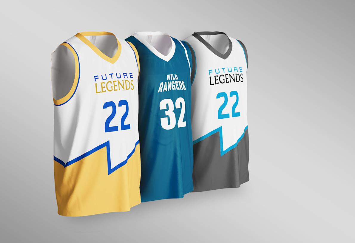 Camiseta de baloncesto personalizada para niño