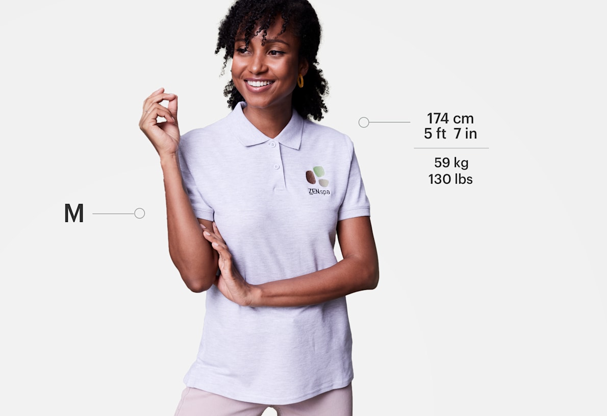 Polo para mujer de Fruit of the Loom® 4