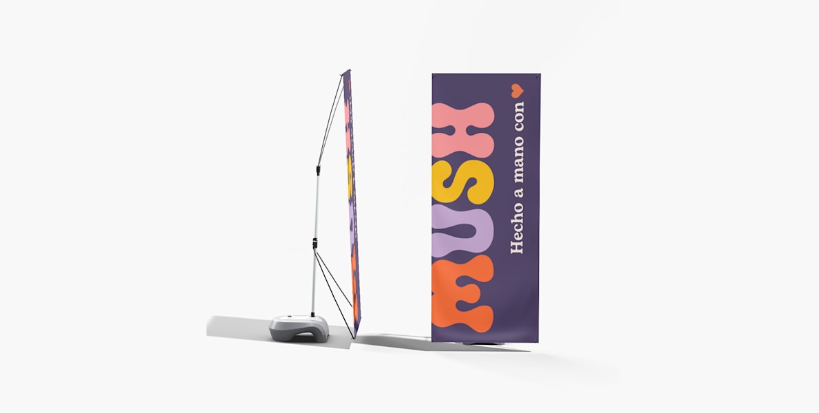 Banners en X para exteriores 4
