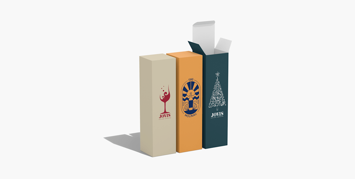 Impresión de cajas para botellas personalizadas | VistaPrint
